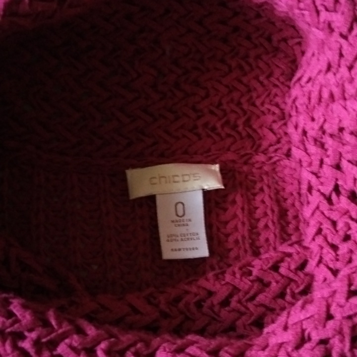 Chico Size 0 Sweater